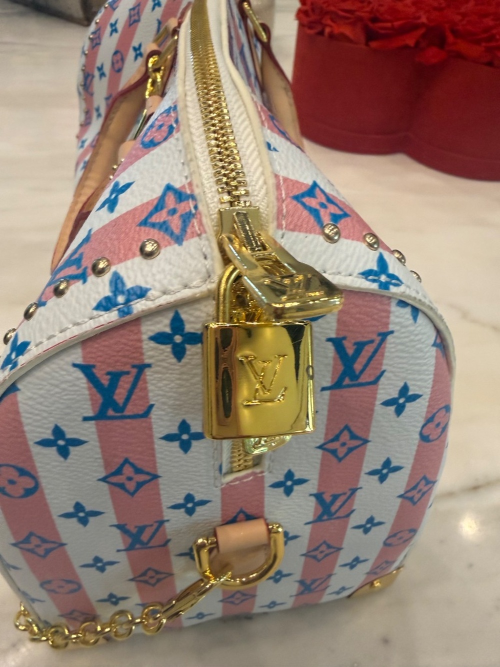 FULL SET !! Fashionable Monogram Bag Beautiful bright colors - Picture 3 of 10